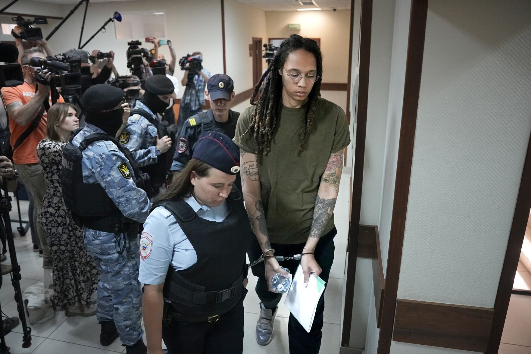 APTOPIX Russia Griner